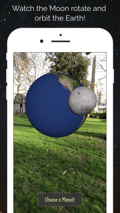 Planets AR: Solar System 3D iPhone screenshot 4 - Entertainment app
