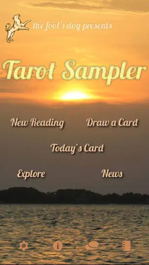 Capture d'écran de Fool’s Dog Tarot & Divination sur iPhone 1