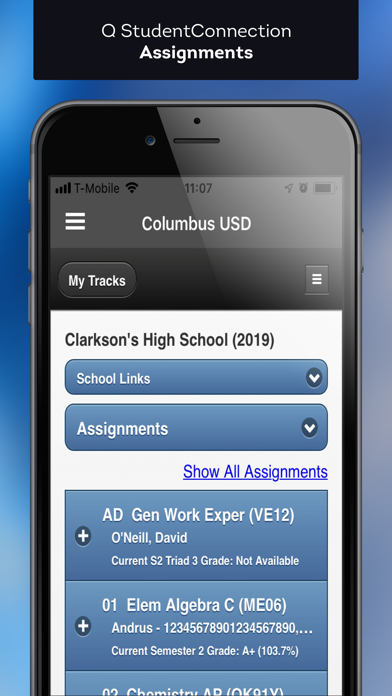 Q StudentConnection Screenshot 2 of 5