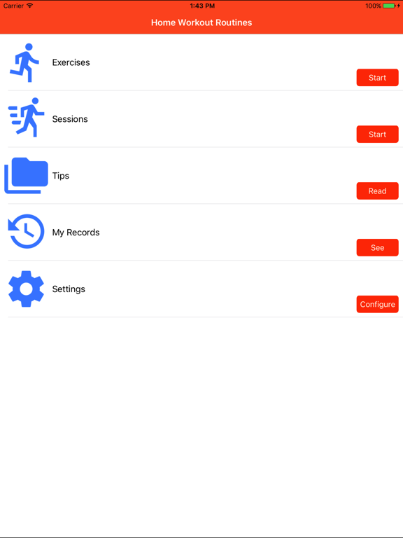 Screenshot #4 pour Exercices à domicile Exercices