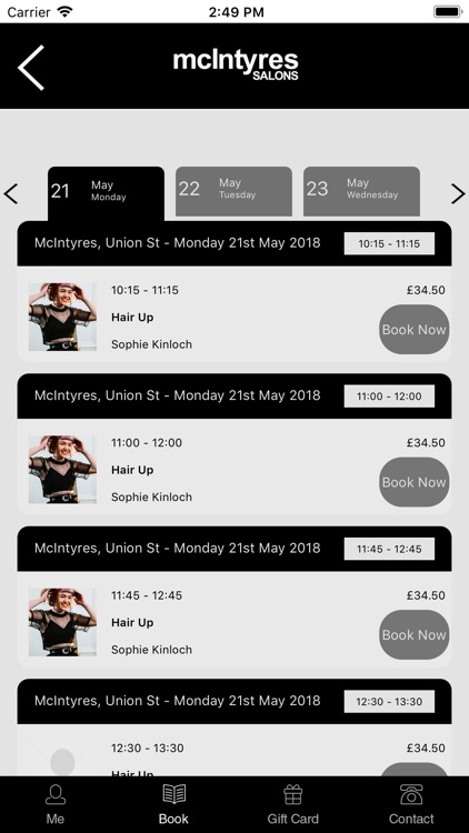 mcIntyres Salons screenshot-3