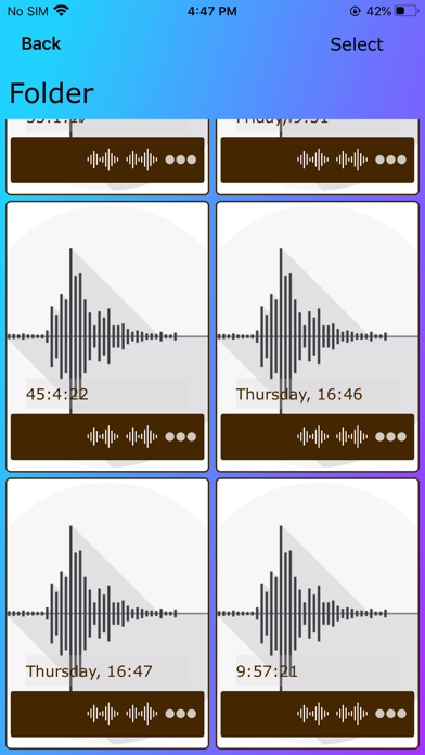 Screenshot #1 pour K Audio Editor - All in one
