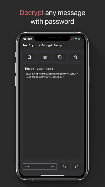 TextCrypt - Encrypt & Decrypt