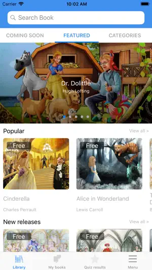 MyWonderBooks screenshot 1