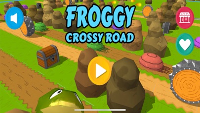 Froggy Crossy Road app screenshot