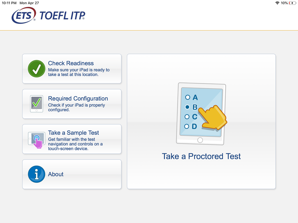 #1. TOEFL ITP (iOS) 由: Internet Testing Systems (ITS)