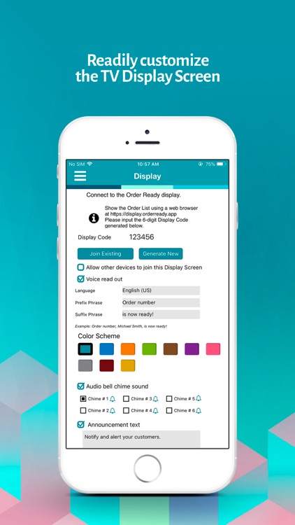 OrderReady TV Screen Alert screenshot-5