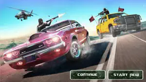 Car Shooting & Racing Game screenshot 1