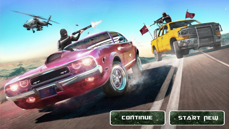 Car Shooting & Racing Game screenshot-0