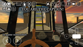 uCaptain Fishing Boat Game screenshot
