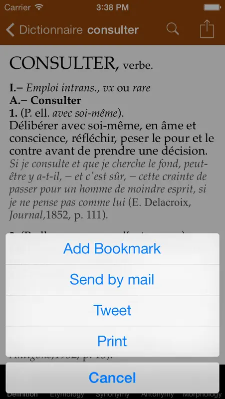 Dictionnaire screenshot 2 of 5