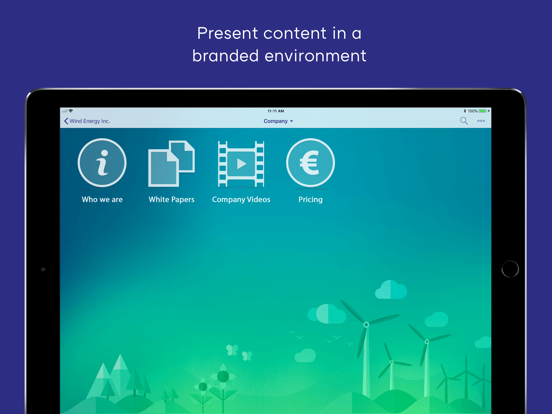 Showpad eOS® iPad app afbeelding 4