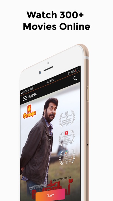 Saina Play - Malayalam Movies Screenshot