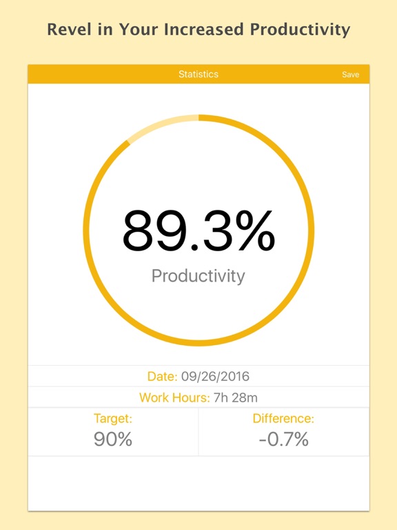 Pt-vity iPad screenshot 2 - Productivity app