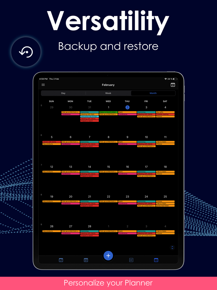 #6. Calendar, Budget, Notes 6 in 1 (iOS) De: Planning Technologies LLC