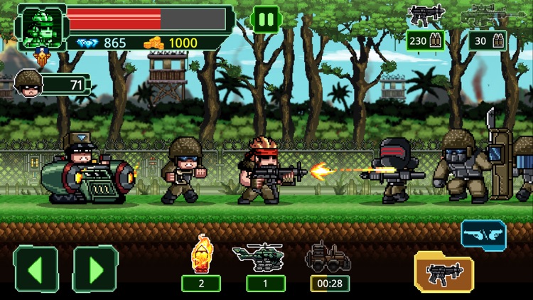 Metal Guns Fury : beat em up screenshot-0