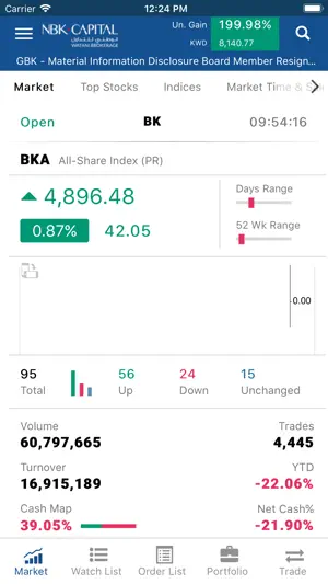 NBK Brokerage - Regional screenshot 2