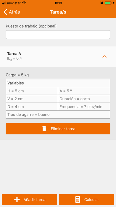 Manipulación Manual de Cargas screenshot