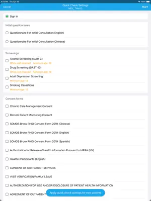 iClinic Office screenshot 3