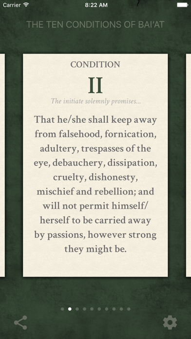 Screenshot #3 pour The Ten Conditions of Bai'at