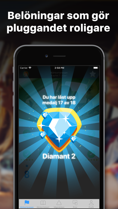 iKörkort App Store preview screenshot 6