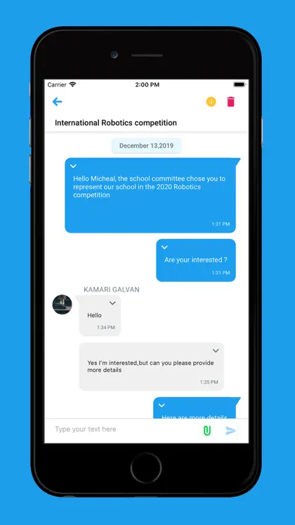 Screenshot 5 von 5 zu eSchool Connect