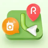 Roolz Walkie Talkie & GPS Maps - Ícone do app