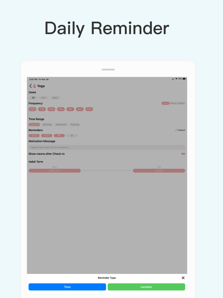 #6. Habit Tracker (iOS) 由: InnerGrow