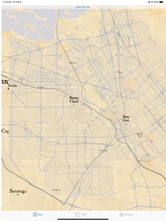 Open-Map iPad screenshot