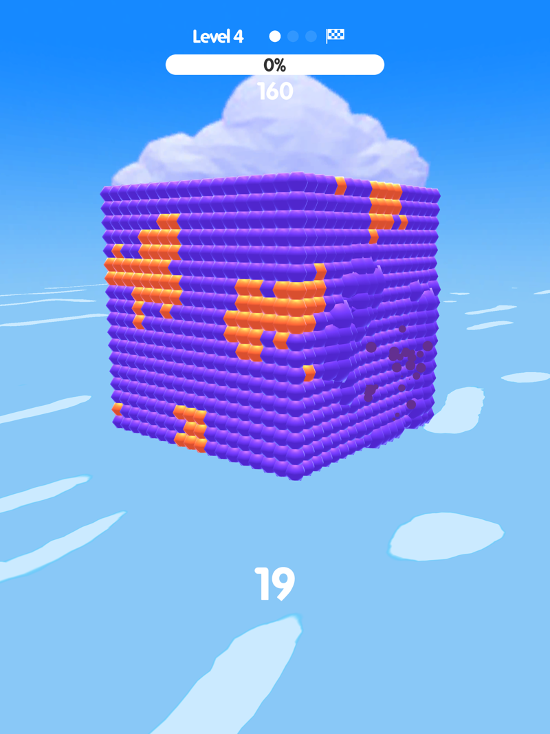 Ball Paint - Color Puzzle 3D official gameplay screenshot 3