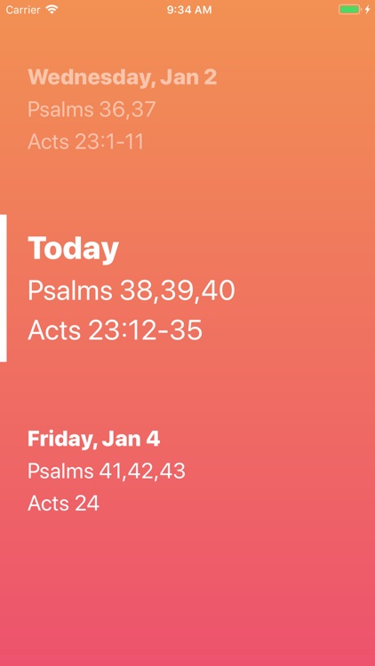 Read the Bible in One Year