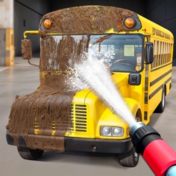 Lavage et réparation de bus