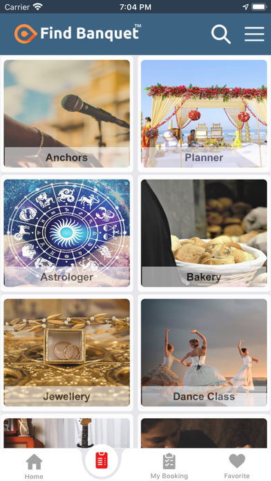 Find Banquet Screenshot