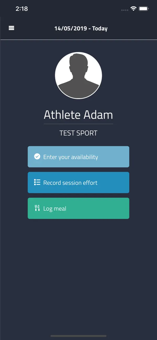 Screenshot #1 pour PDMS Athletes