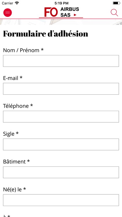 FO AIRBUS SAS screenshot-3