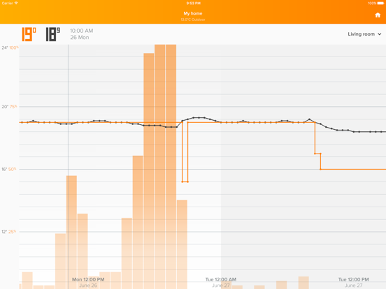 Netatmo Energy iPad screenshot 4 - Utilities app