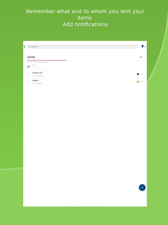 Stuffinder  Track & doc things iPad screenshot 6 - Lifestyle app