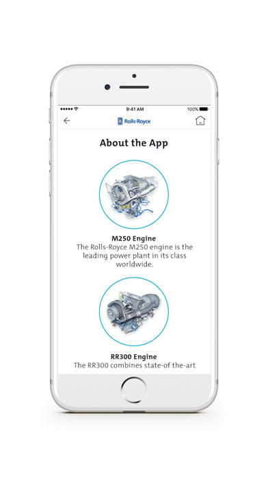 Rolls-Royce FIRST Network iPhone screenshot 4 - Reference app
