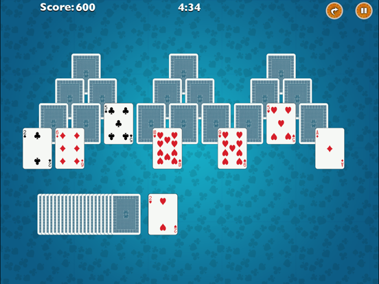 Screenshot #4 pour Tri-Peaks Solitaire