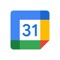 The Google Calendar app is a native app that recreates the web experience on the iPhone with a high fidelity to the source