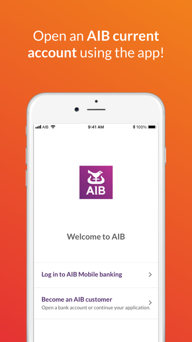 AIB Mobile Screenshot