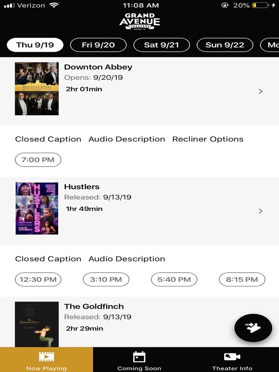 Screenshot #4 pour Grand Avenue Theater