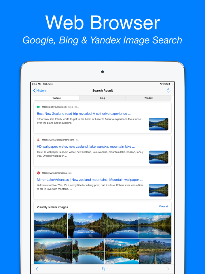 #2. Reverse Image Search & AI Lens (iOS) 由: Yajing Qian