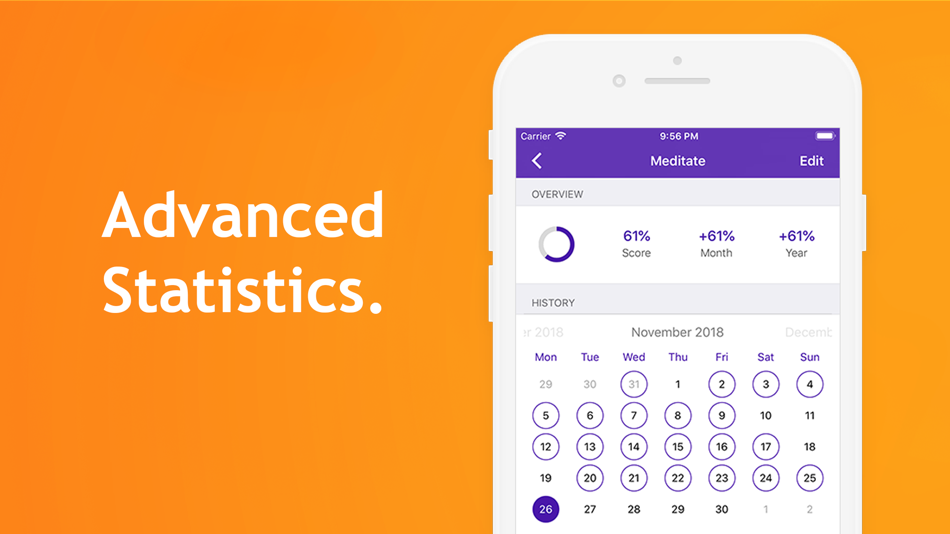 #3. Habitty - Habit Tracker (iOS) Ved: Yury Paliashchuk
