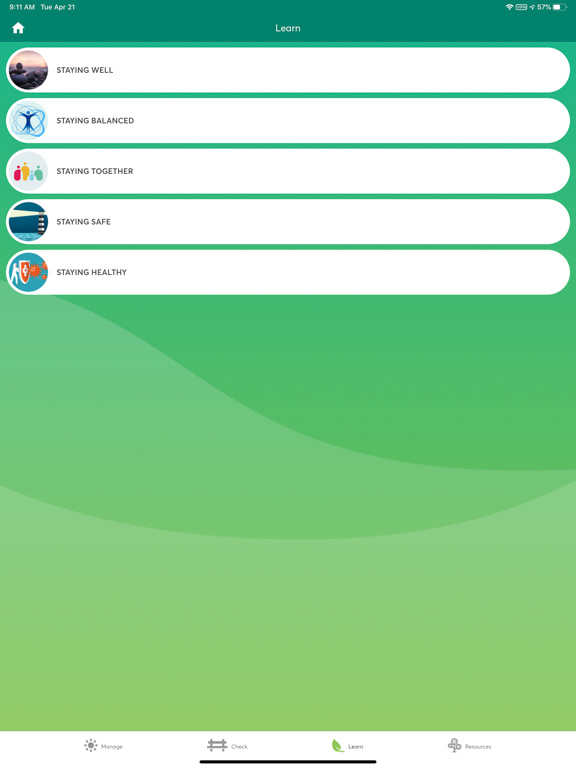Coping Coach by VA iPad screenshot