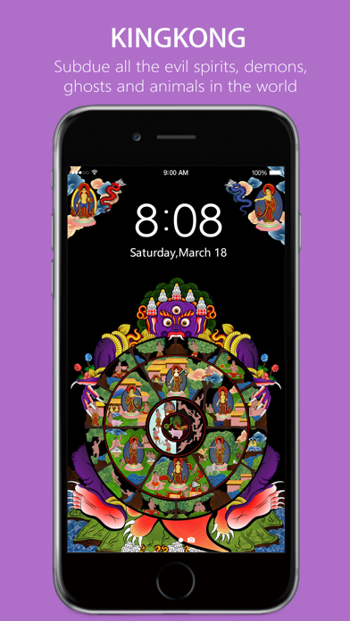 Buddha Wall-Buddhist Wallpaper Screenshot