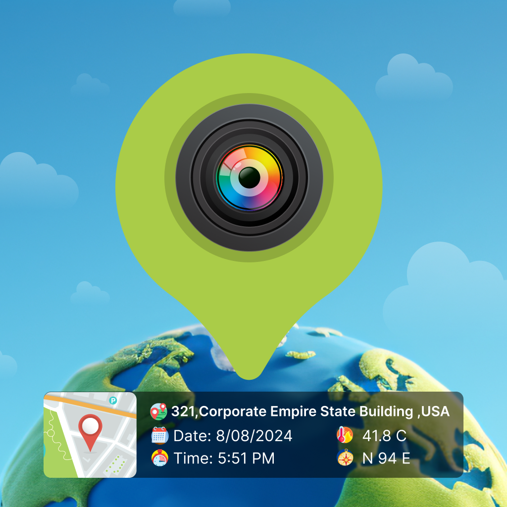 Get Geotag Map Camera : Timestamp for iOS, iPhone, iPad Aso Report