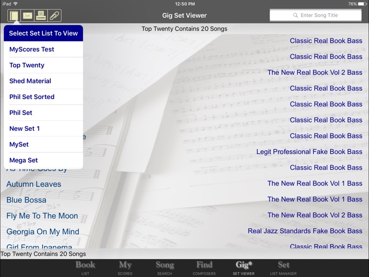 iGigBook Sheet Music Manager X screenshot-9