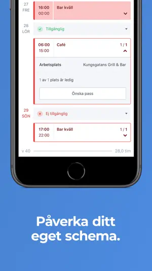 Personalkollen screenshot 2