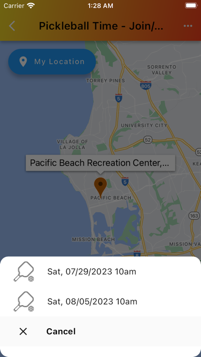 Pickleball Time: Schedule&Play Screenshot